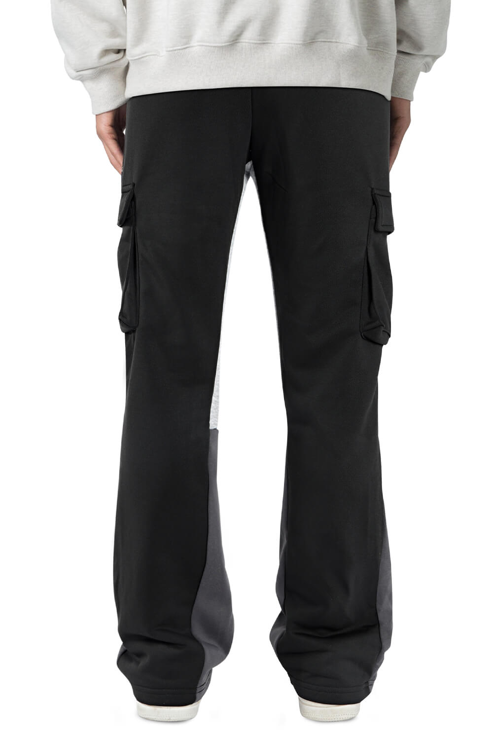 Men's Flared Pant - Black & Pocket