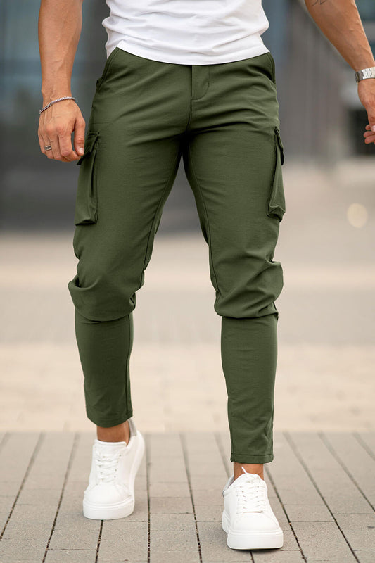 Casual Cargo Pant - Green