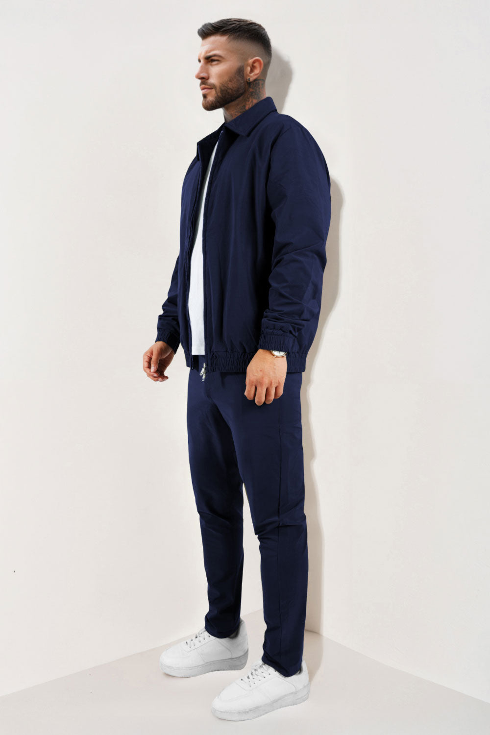 Men's Casual Set - Navy Blue