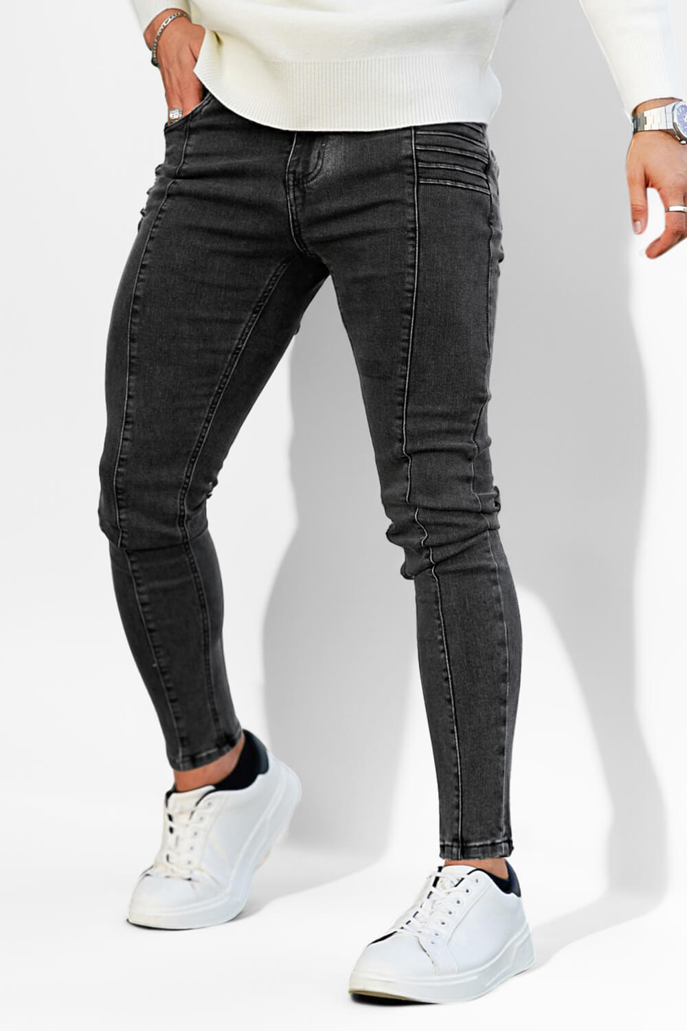 Modern Skinny Jean - Dark Grey