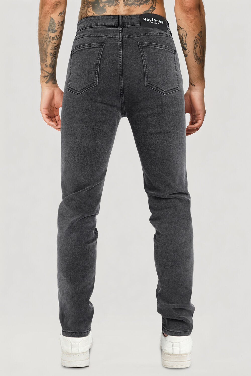 Men's Stretch Slim Fit Jean - Charcoal Grey