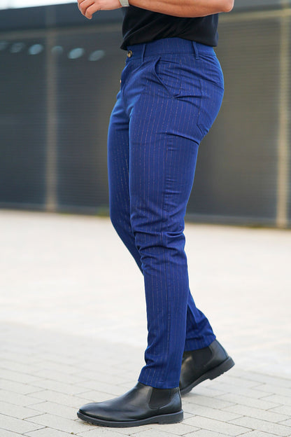 navy blue chino pants