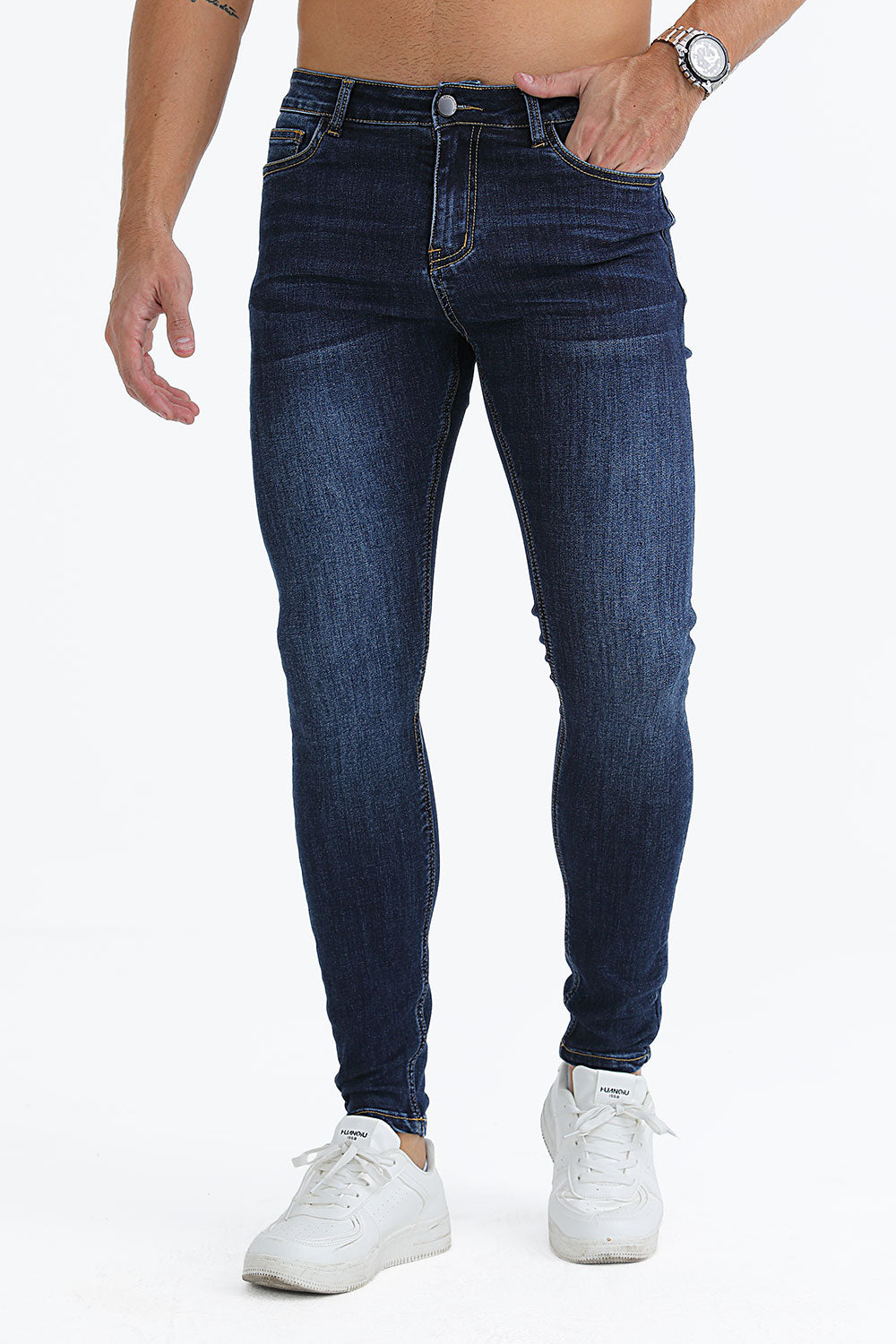 Relaxed Skinny Jean - Blue