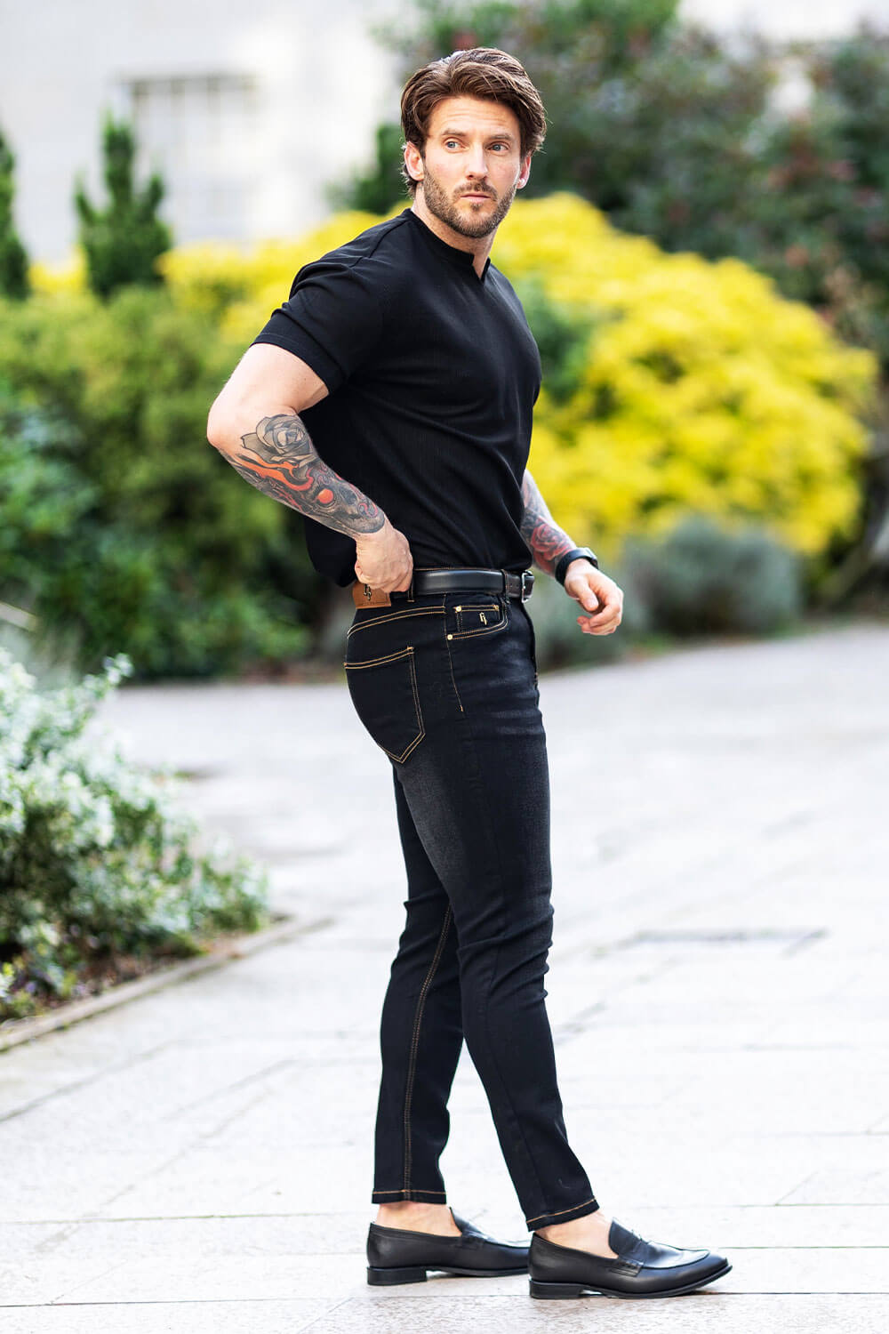 GT5 Relaxed Skinny Jean - Black