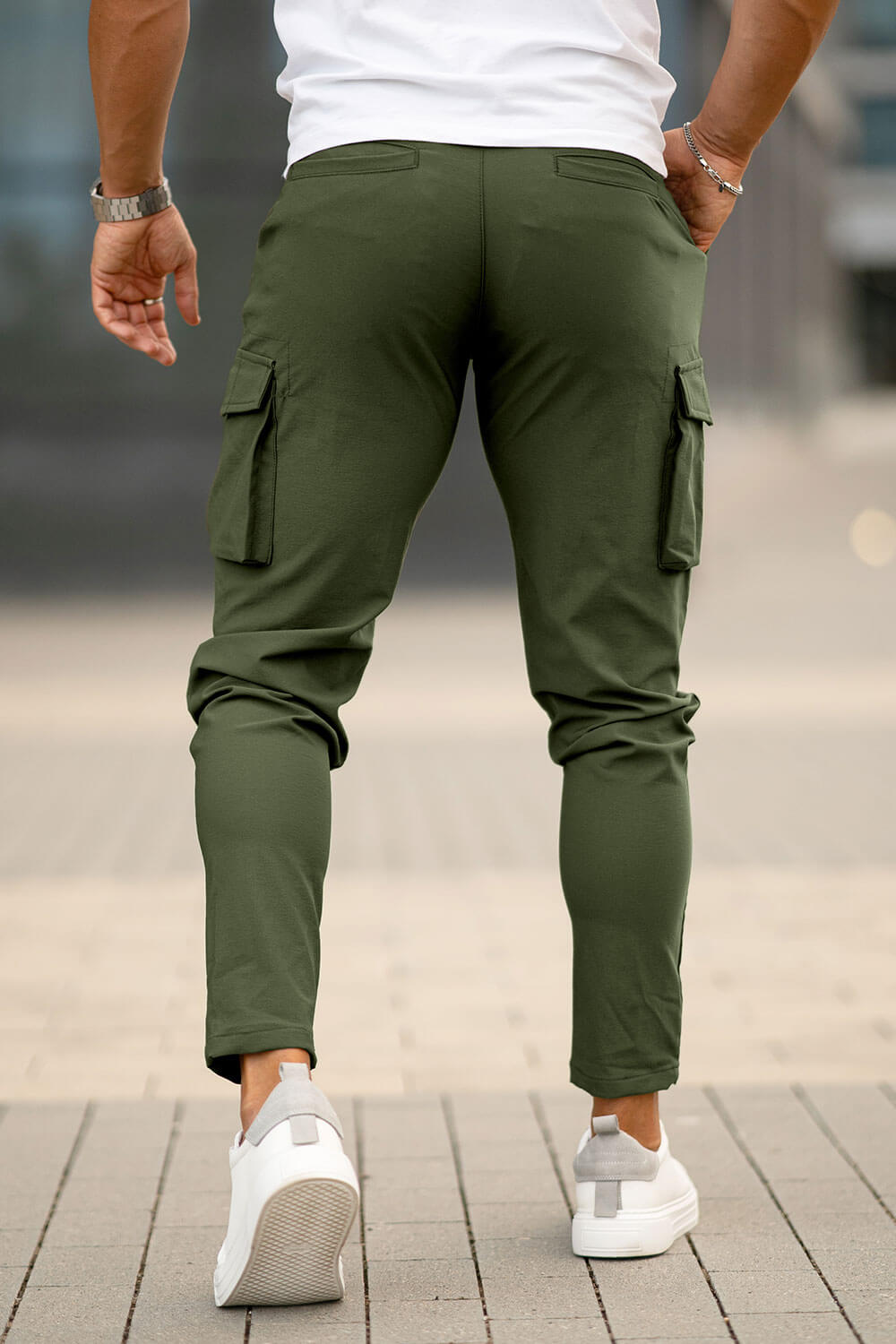 Casual Cargo Pant - Green