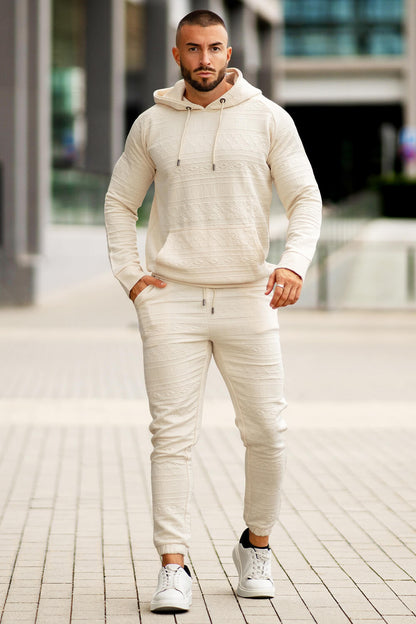 Hoodie Set - Beige