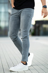 Men Stretch Skinny Jean - Light Blue