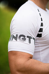 Men's White Crew Neck T-Shirt - Slim Fit (Pre-Sale)