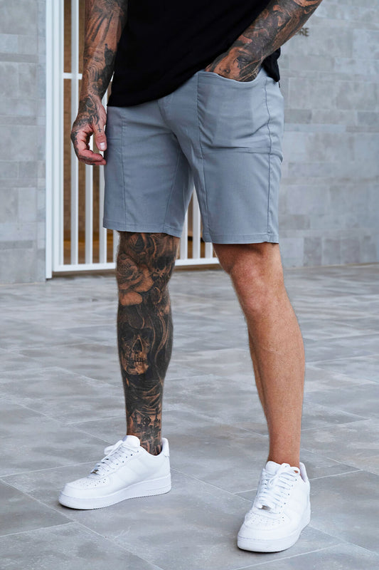 Buy $80 Free Shipping Men's Stretch Chino Short - Grey