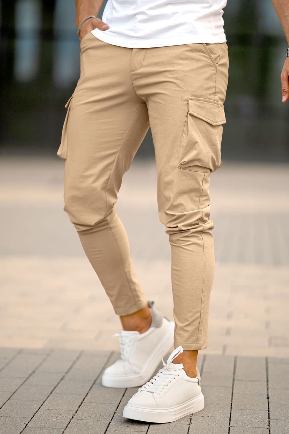 Casual Cargo Pant - Khaki