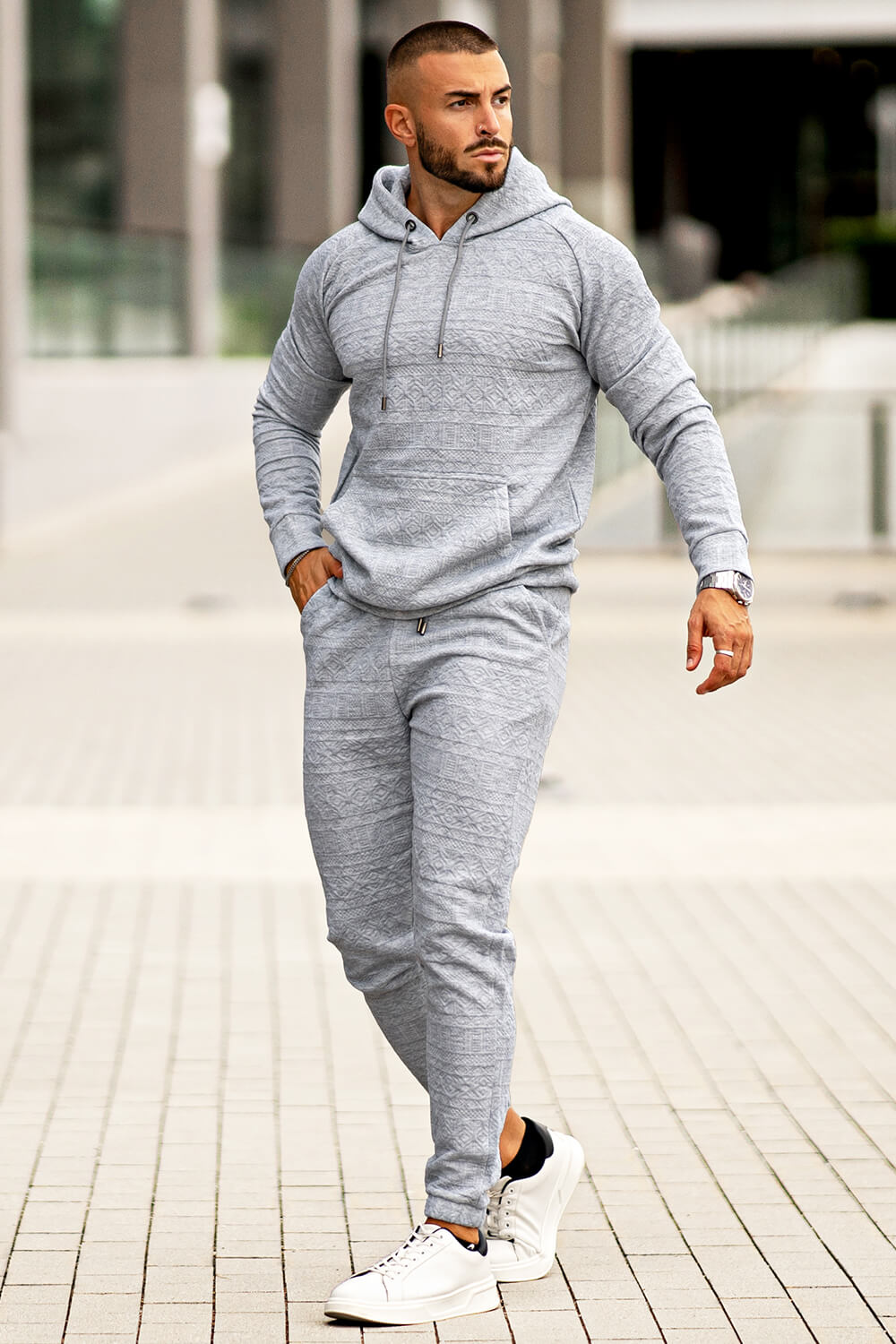 Hoodie Set - Grey