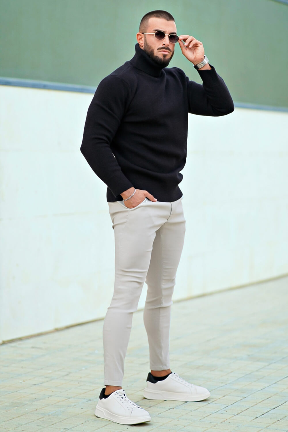 Buy 2 Free Shipping Men's Relaxed Chino Pant - Beige