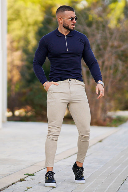 men's slim fit stretch chinos