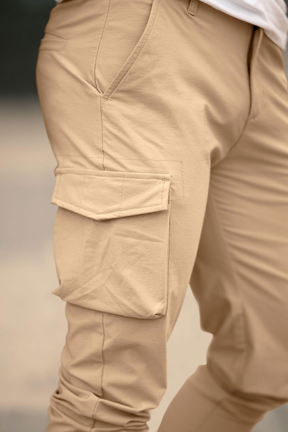 Casual Cargo Pant - Khaki