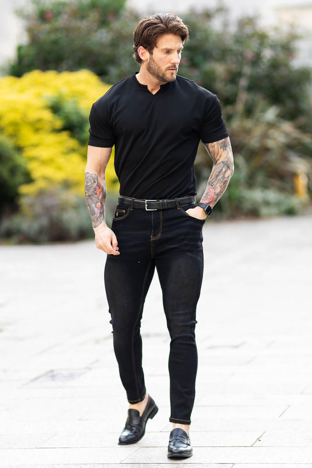 GT5 Relaxed Skinny Jean - Black