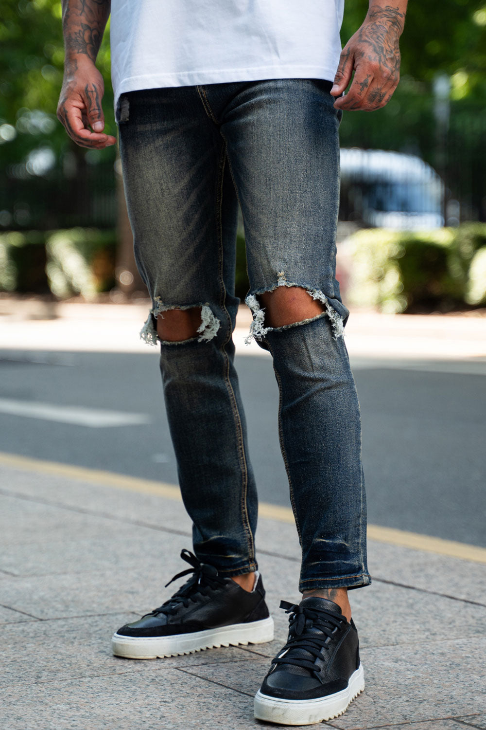 vintage slim fit jeans