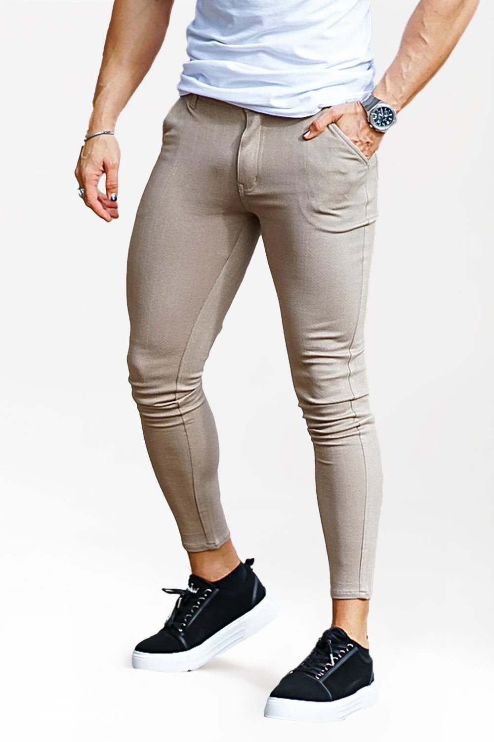  Best Skinny Pants - Light Khaki