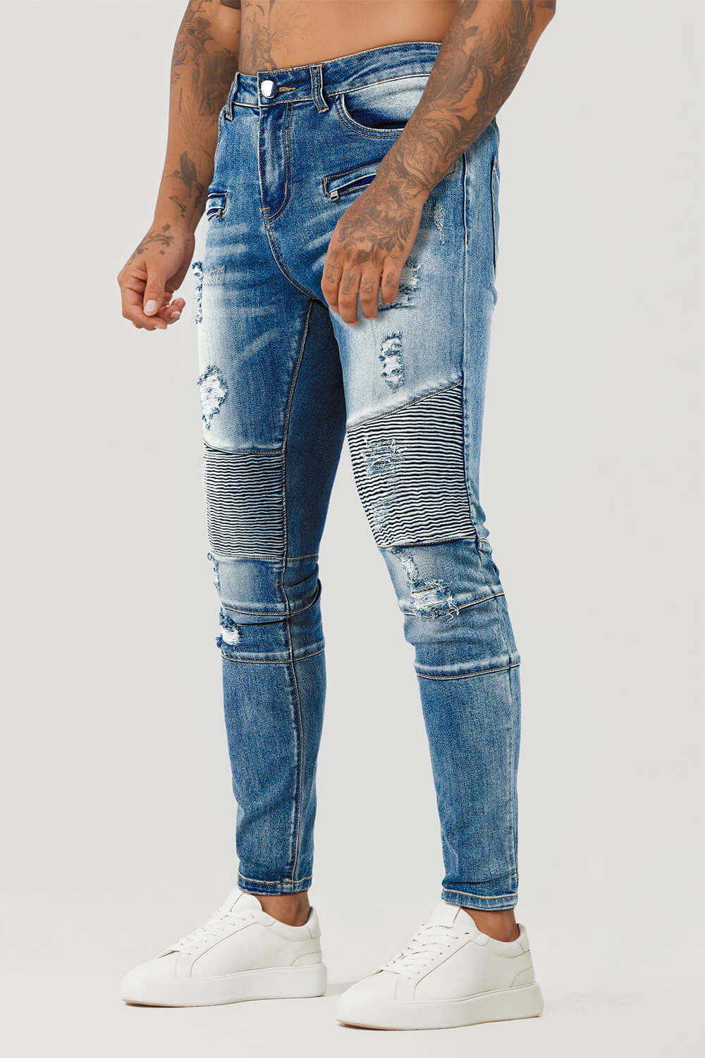 Jeans personalizados de mezcla de moda 2022