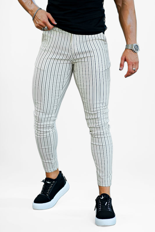 Mens Skinny Pant - Stripe