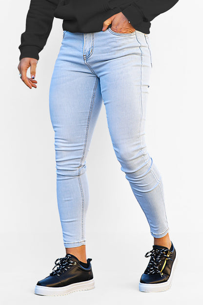 Men's Ice Blue Skinny Jean