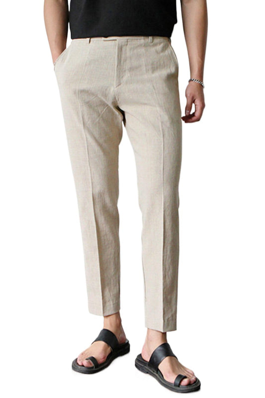 Men's Linen Lightweight Pant - Light Khaki