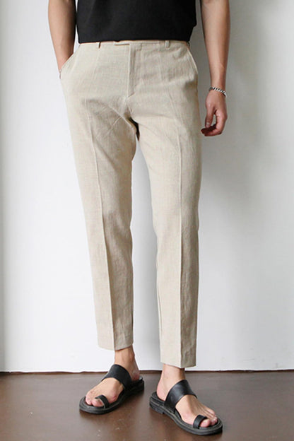 Men's Linen Lightweight Pant - Light Khaki