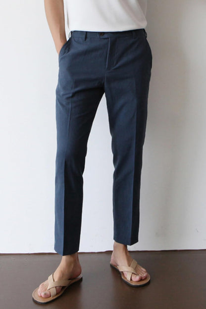 Men's Linen Lightweight Pant - Dark Blue