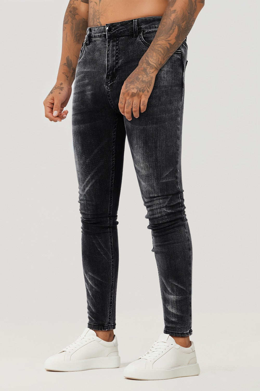 Men's Vintage Skinny Jean - Black