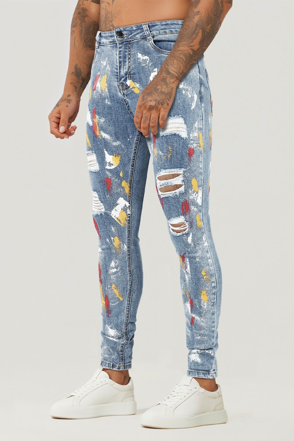 Men's Graffiti Jean - Ripped