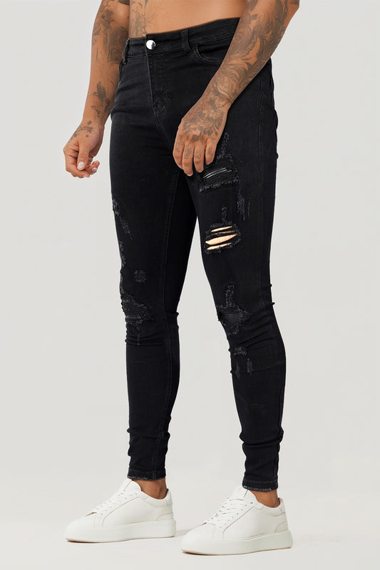 Men's Best Black Skinny Jean - Ripped