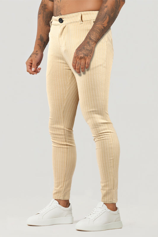 Men's Khaki Skinny Pant