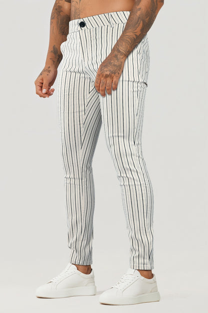 Mens Skinny Pant - Stripe