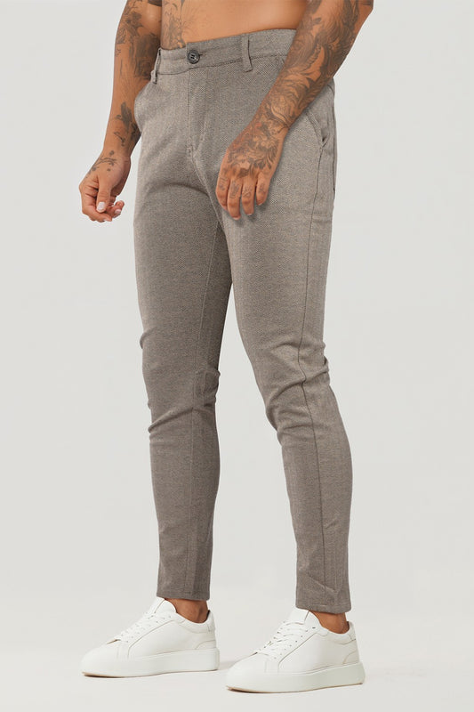 Men's Brown Skinny Pant