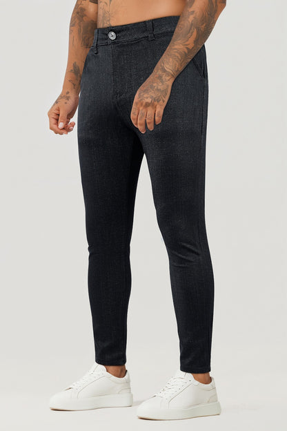 Fashion Skinny Jean For Men - Black