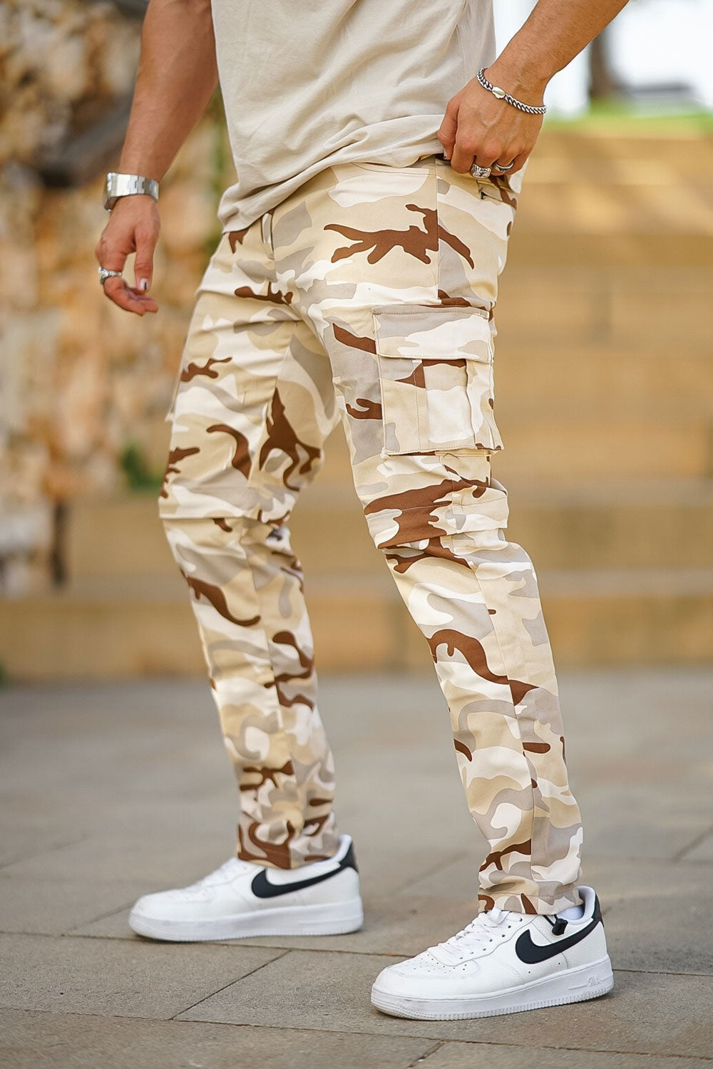 men's camouflage cargo pants