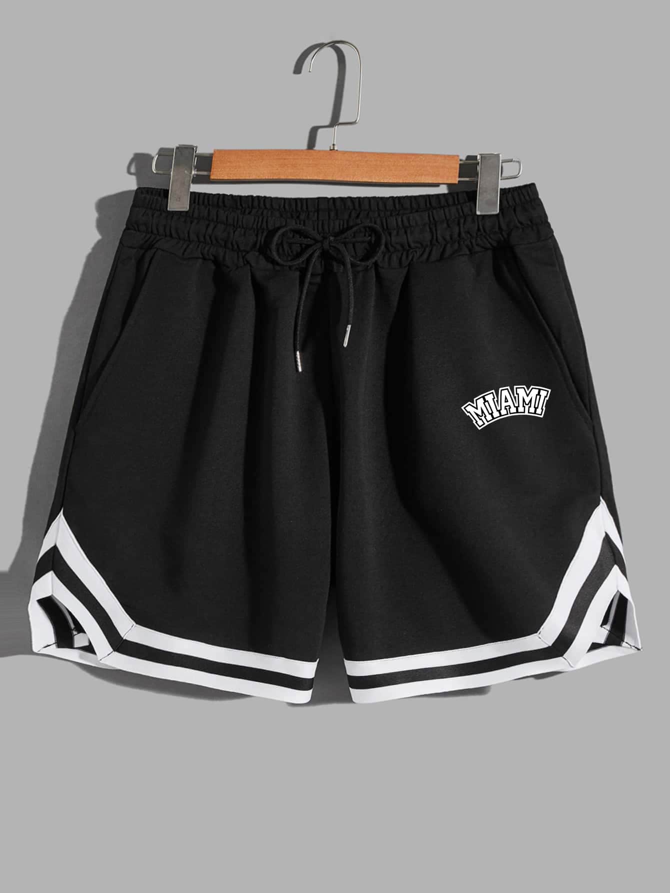 Graphic Trim Jogging Shorts - OBSOLETES DO NOT TOUCH