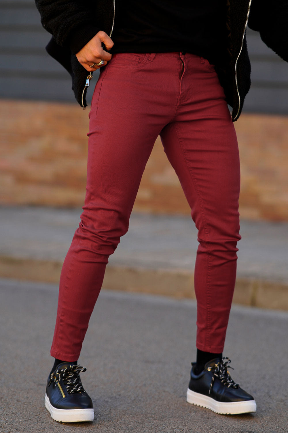 Red Skinny jeans for Men