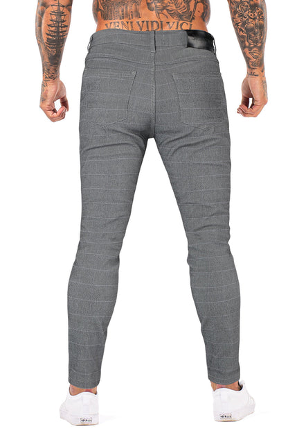 men's light grey chinos