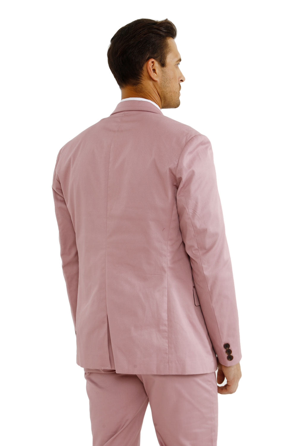 men's pink suit